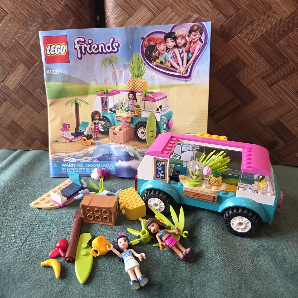 2020‎ LEGO Friends 41397 Juice Truck Building Set Retired No Box Includes Manual